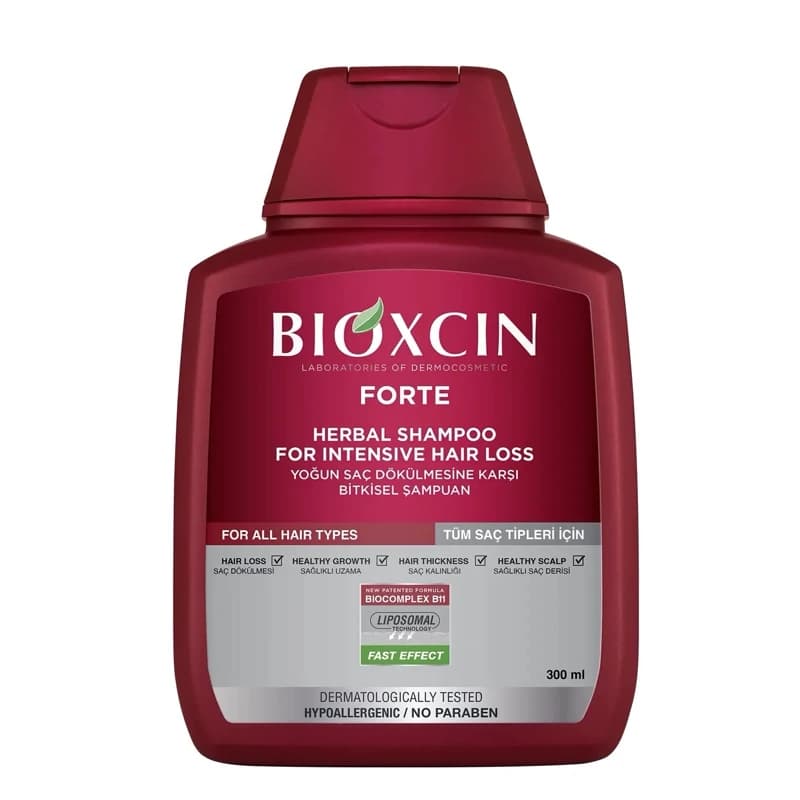 شامپو ضد ریزش گیاهی بیوکسین مدل فورت | BIOXSIN Fort Shampoo