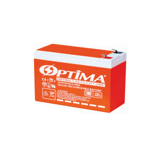 باتری 12 ولت 7.2 آمپر-OPTIMA