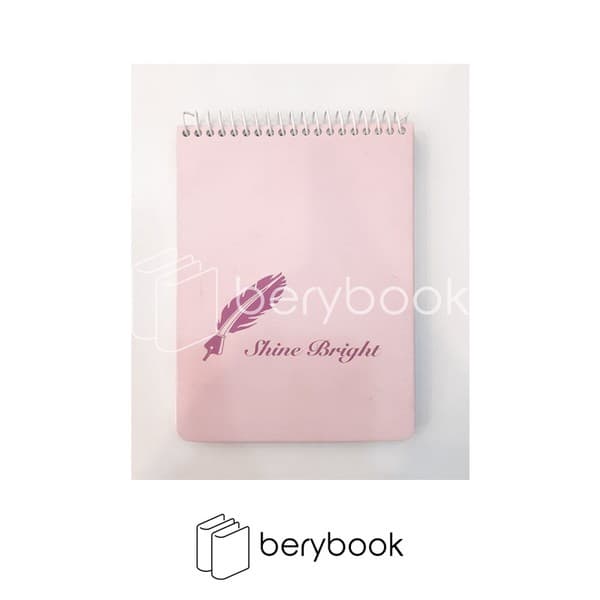 4note / فورنوت / تودولیست / 12*17 / جلد سخت سیم از بالا / 80 برگ / shine bright