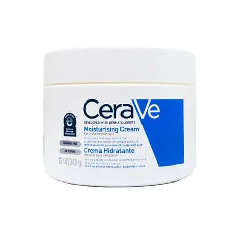 کرم کاسه‌ای مرطوب کننده و آبرسان CeraVe سراوی USA برای پوست خشک و خیلی خشک