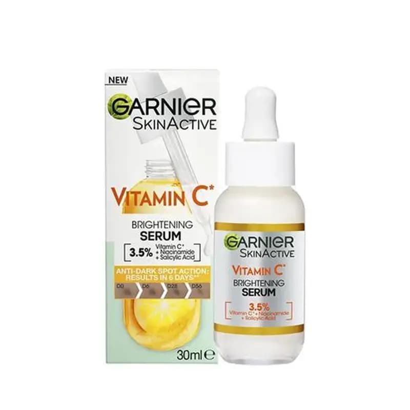 سرم روشن کننده ویتامین C گارنیر مدل Skin Active Brightening Serum حجم 30 میل | Garnier