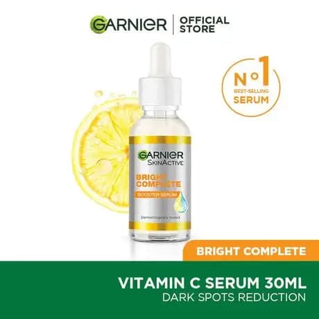 سرم روشن کننده ویتامین C گارنیر مدل Skin Active Brightening Serum حجم 30 میل | Garnier — تصویر ۴