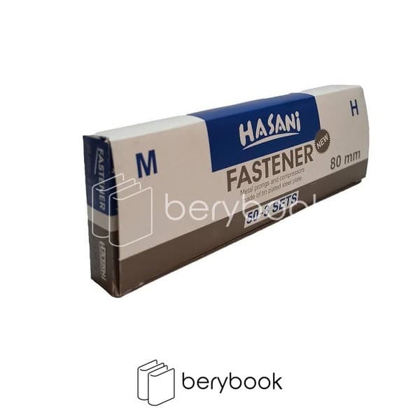 Hasani / حسنی / گیره پوشه فلزی / بسته 50 عددی