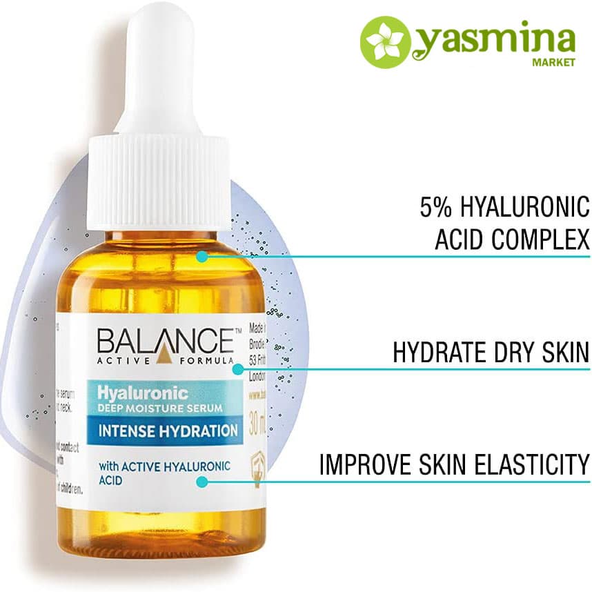 سرم پوست بالانس مدل Hyaluronic آبرسان و مرطوب کننده 30 میلی لیتر — تصویر ۲