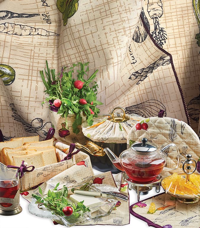 سرویس آشپزخانه تربچه 22 تکه
