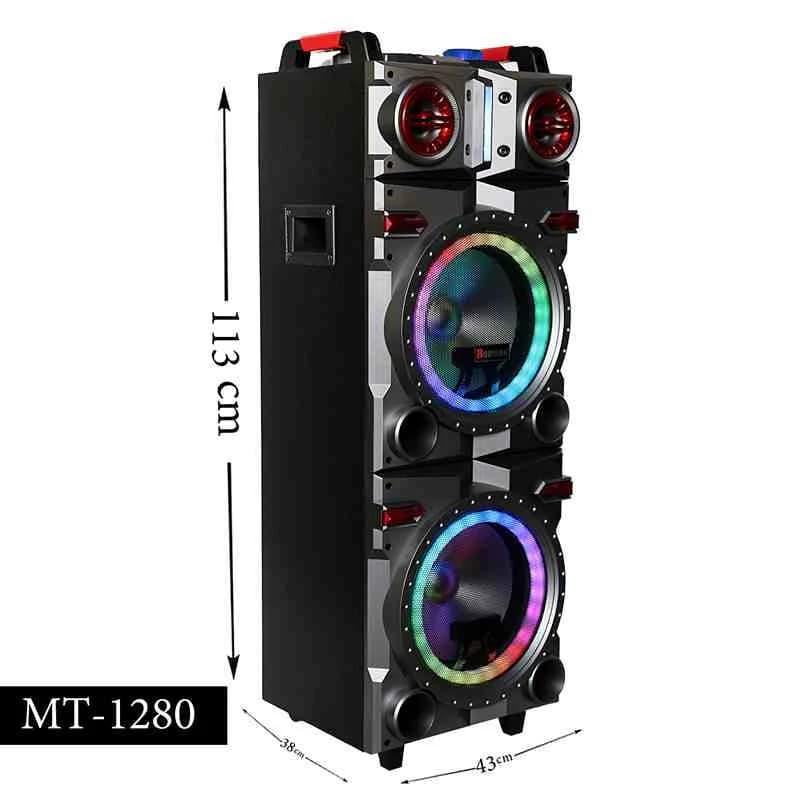 اسپیکر پارتی باکس مدل MT-1280 (پس کرایه) — تصویر ۲