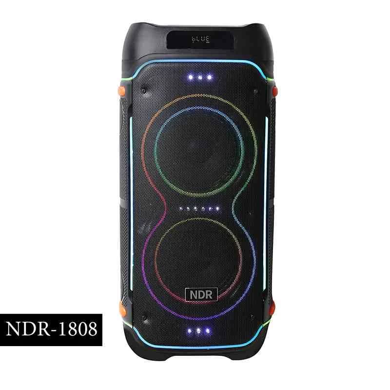اسپیکر پارتی باکس مدل NDR-1808 (پس کرایه)
