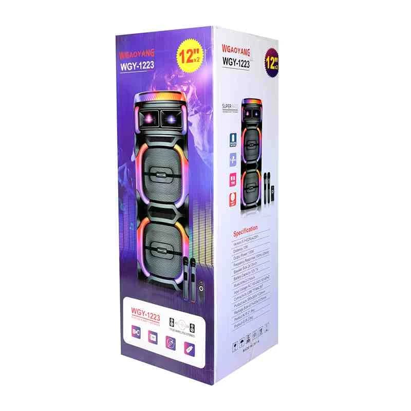 اسپیکر پارتی باکس مدل WGY-1223 (پس کرایه) — تصویر ۳