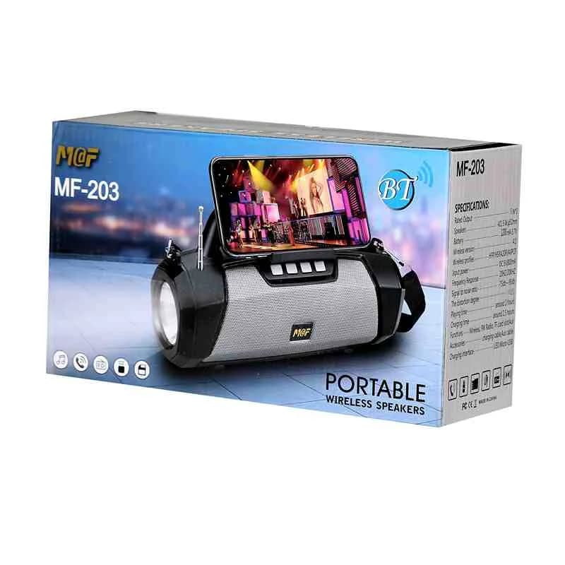 اسپیکر پرتابل مدل MF-203 (پس کرایه) — تصویر ۴