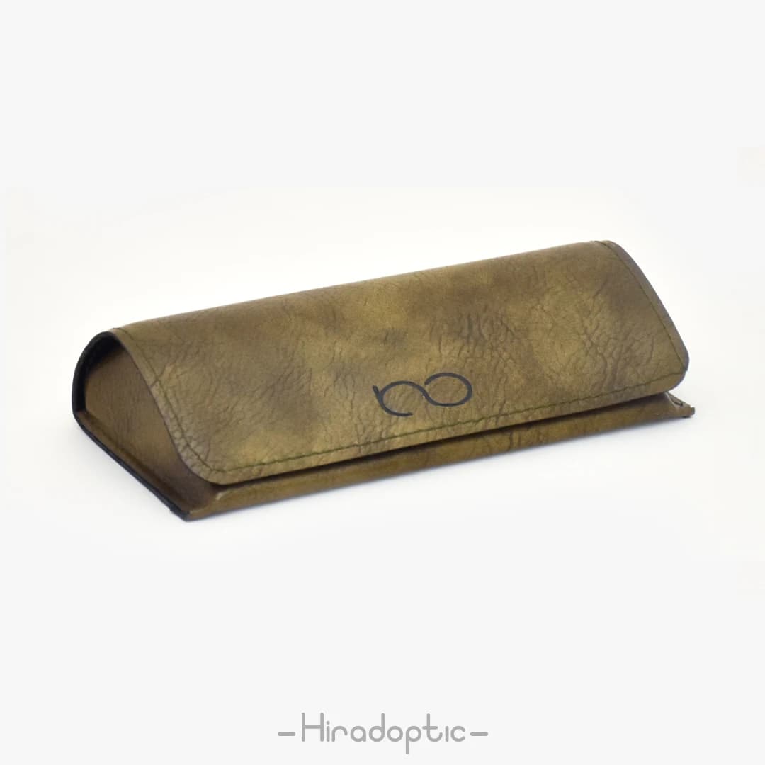 جعبه عینک چرمی <br><span>Leather glasses frame</span> — تصویر ۳