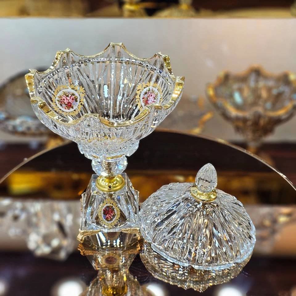 ست پذیرایی جدید | سرویس الیز رز لب طلا کد 251 — تصویر ۶