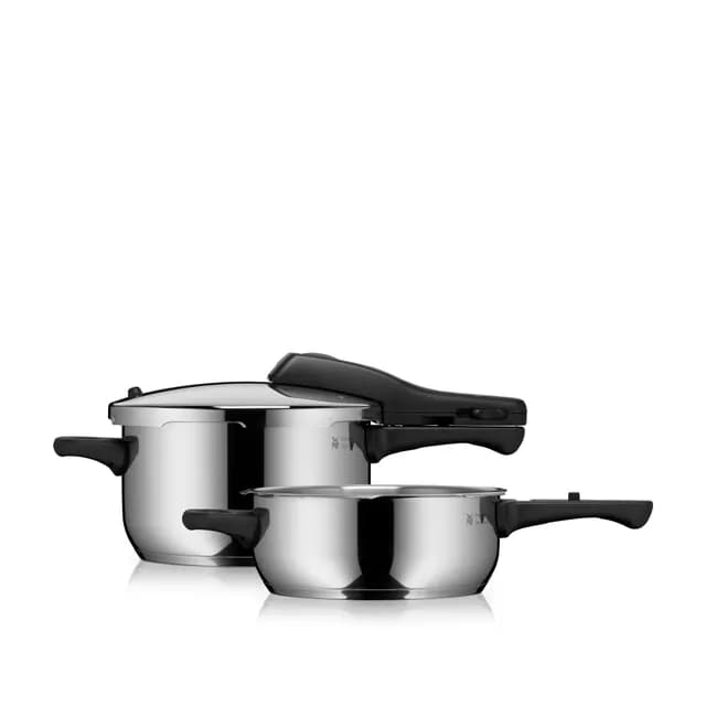 زودپز 3 و 4,5 لیتر پرفکت وی ام اف | WMF Perfect Pressure Cooker Set 4.5 and 3 L — تصویر ۹