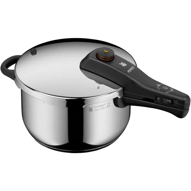زودپز 3 و 4,5 لیتر پرفکت وی ام اف | WMF Perfect Pressure Cooker Set 4.5 and 3 L — تصویر ۱۰