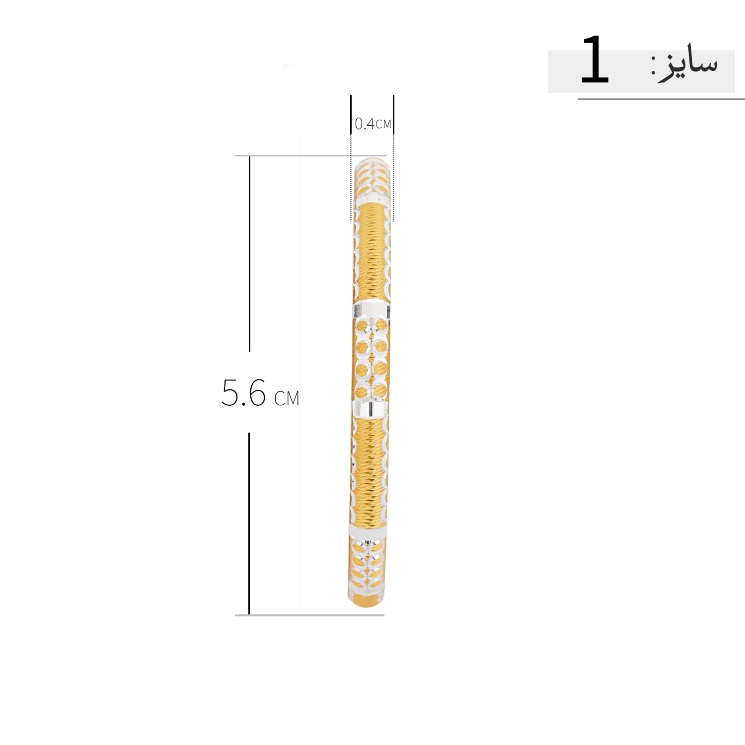 النگو نقره زنانه طرح وینتاژ تراشدار عیار 925 — تصویر ۶