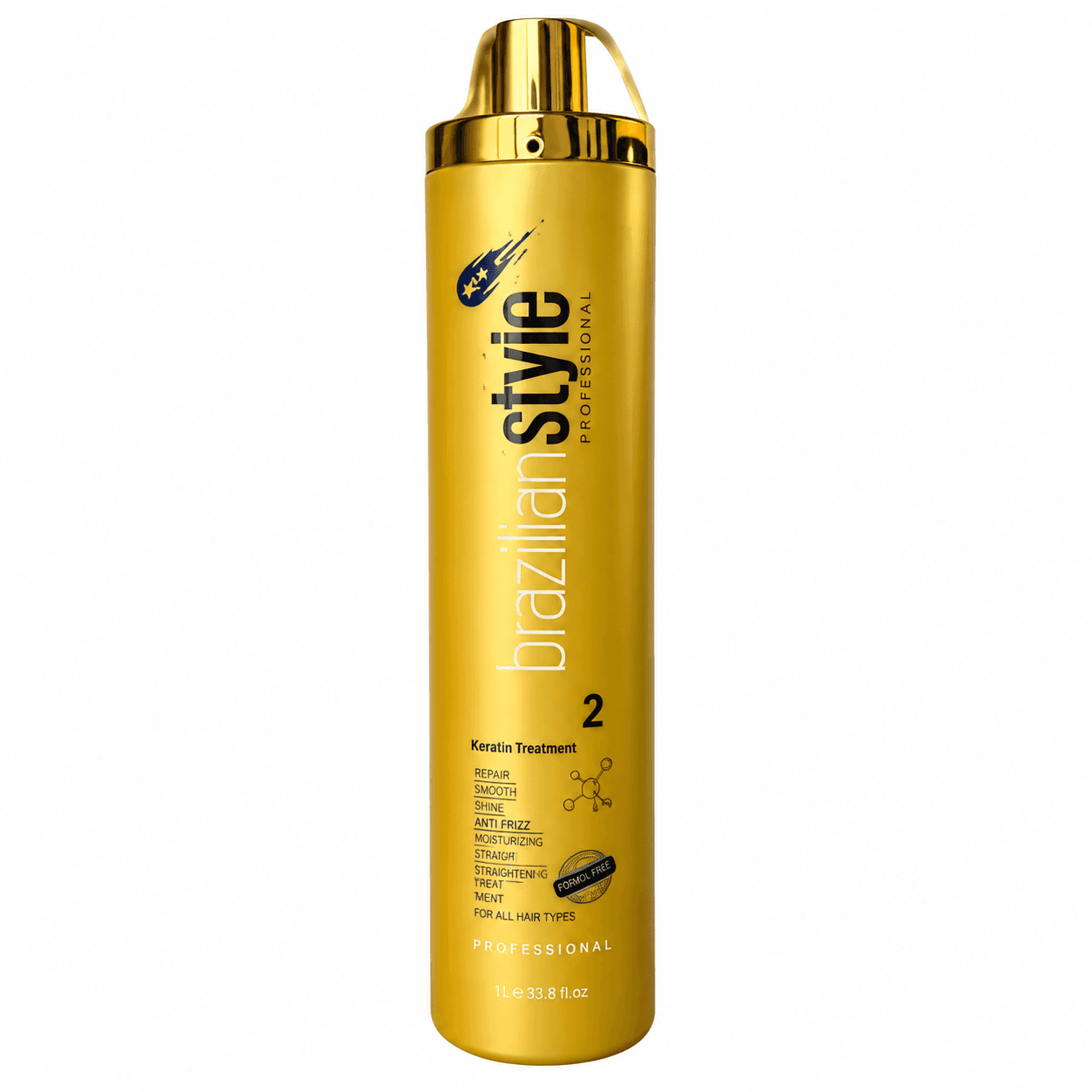 کراتین برزیلی گلد سکرت KERATIN BRAZILLAN GOLD SECRET