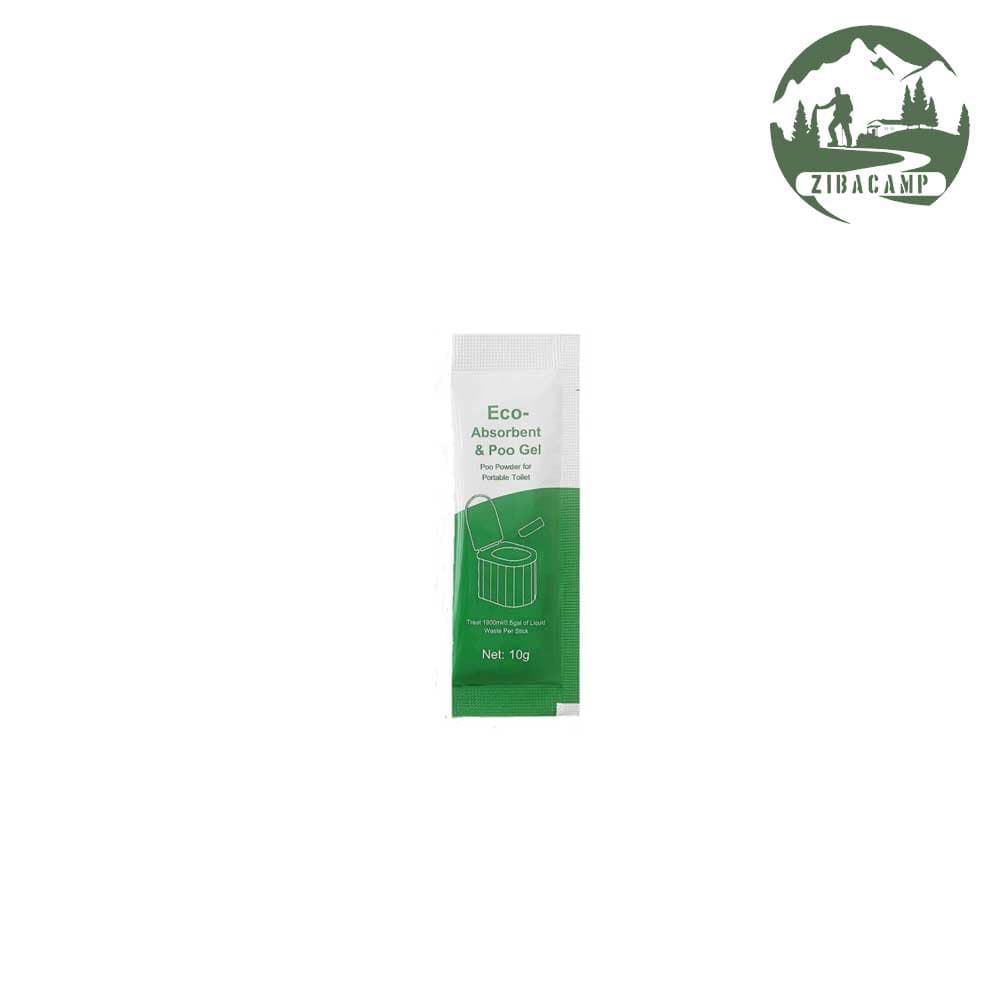 ژل جاذب و بوگیر توالت تاشو کمپینگ