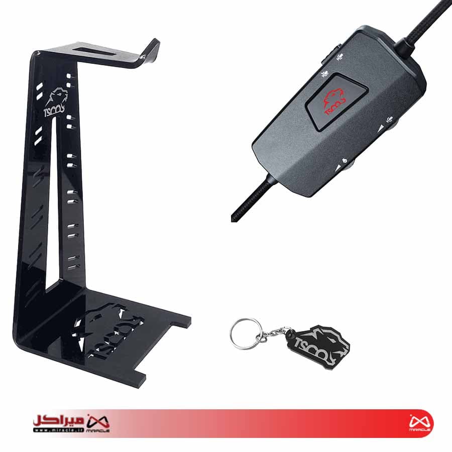 هدفون سیم دار گیمینگ تسکو مدل GH 5156 — تصویر ۲
