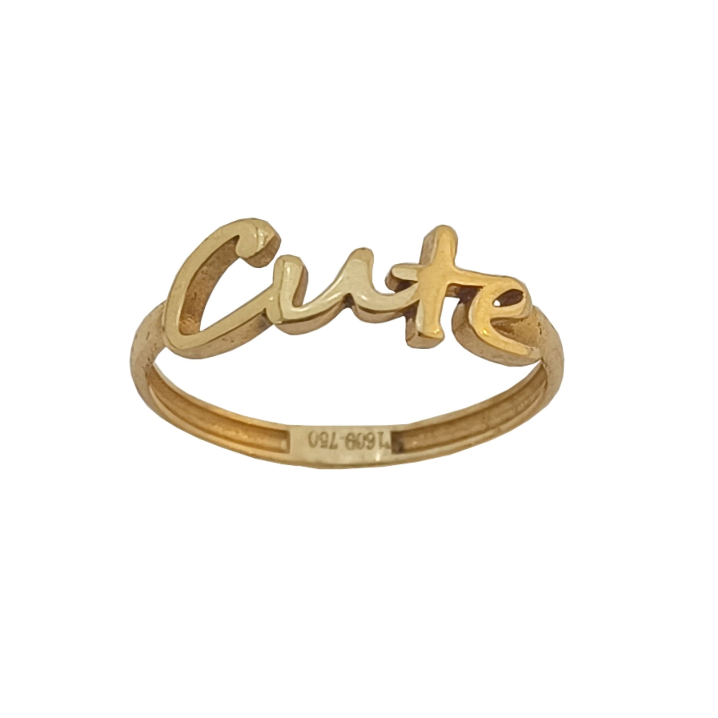 انگشتر مینیمال Cute