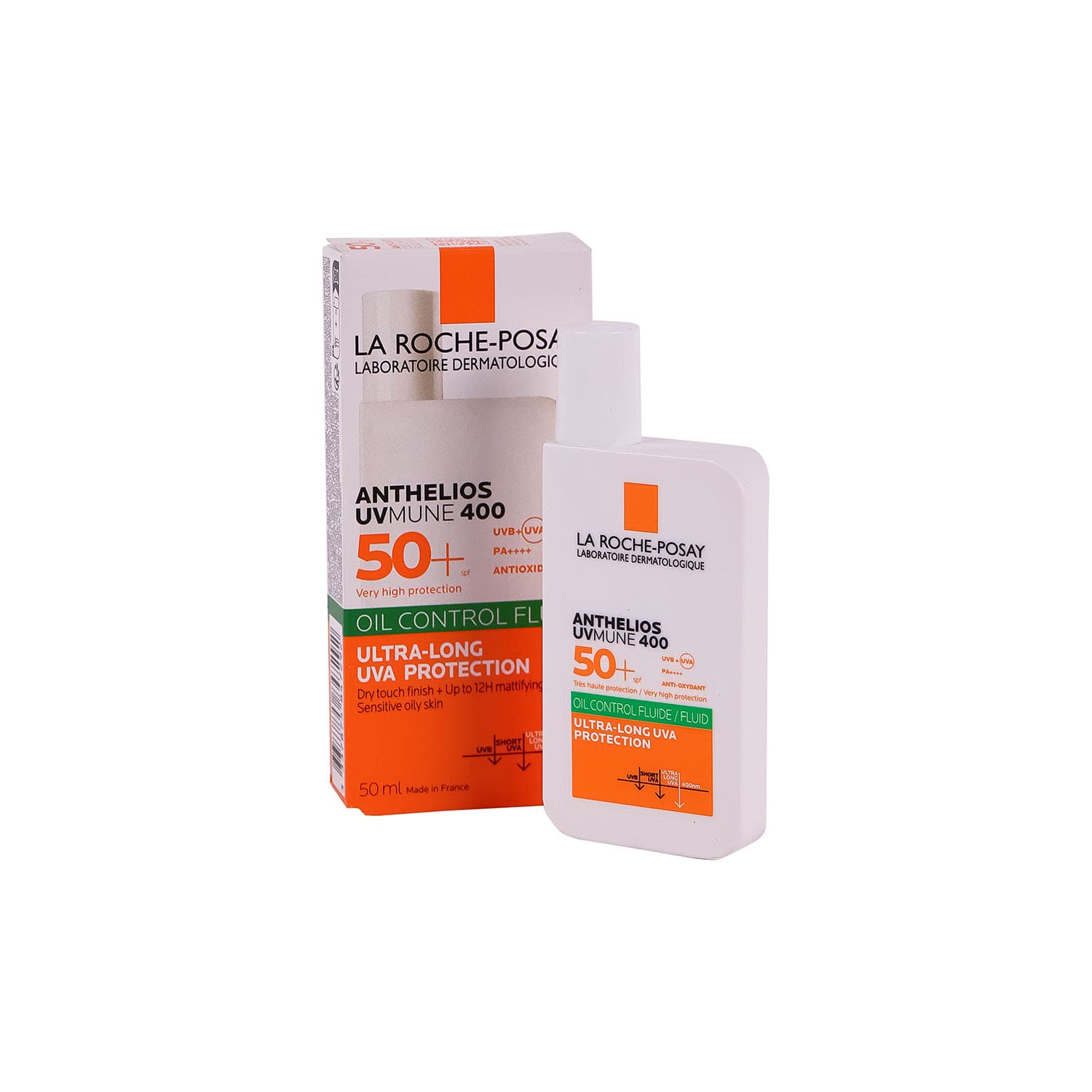 ضدآفتاب فلوئیدی کنترل کننده چربی لاروش پوزای SPF+50