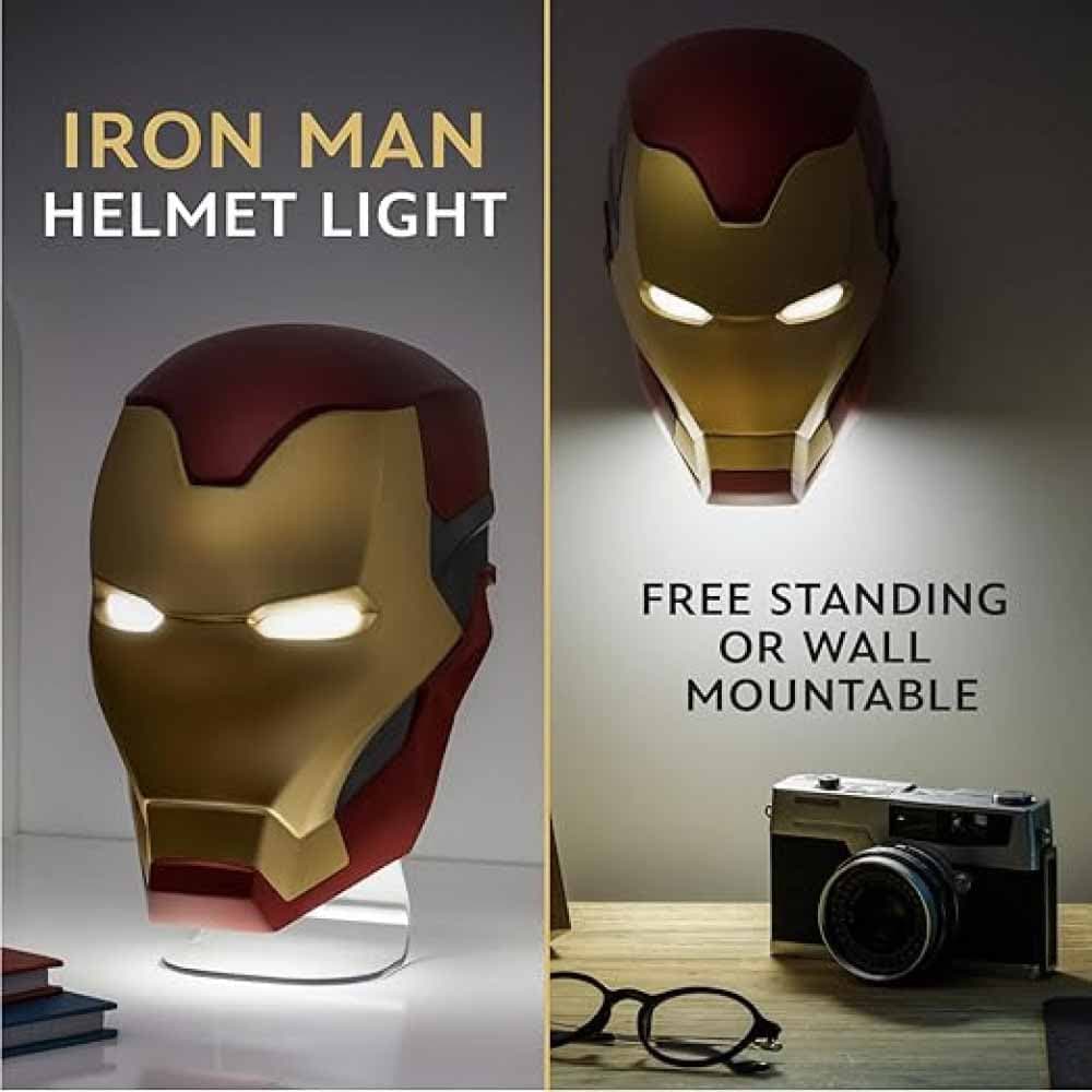 چراغ ماسک آیرون من برند IRON MAN MASK LIGHT PALADONE — تصویر ۴