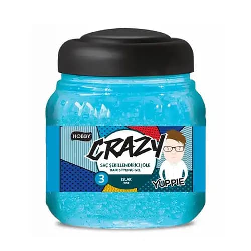ژل موي خيس Yuppie سري Crazy شماره 3 هوبي 150 ميل — تصویر ۲