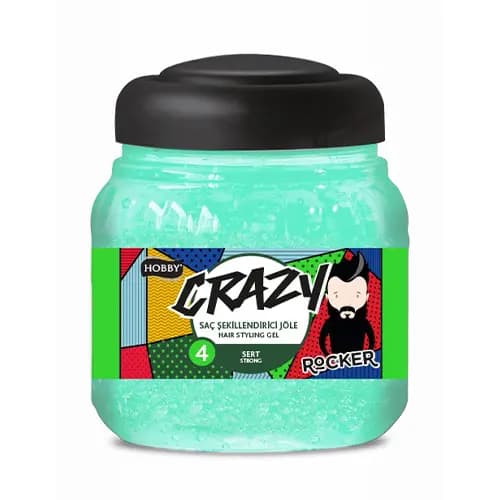 ژل موي نگهدارنده قوي Rocker سري Crazy شماره 4 هوبي 150 ميل — تصویر ۲