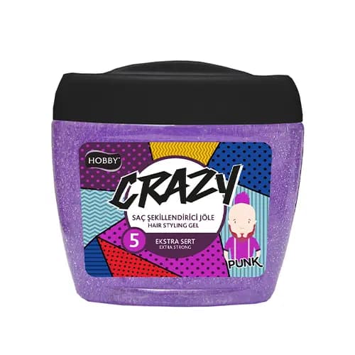 ژل موي نگهدارنده خيلي قوي Punk سري Crazy شماره 5 هوبي 700 ميل — تصویر ۲
