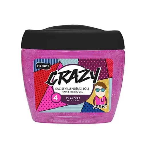 ژل موي نگهدارنده قوي Sport سري Crazy شماره 4 هوبي 700 ميل — تصویر ۲
