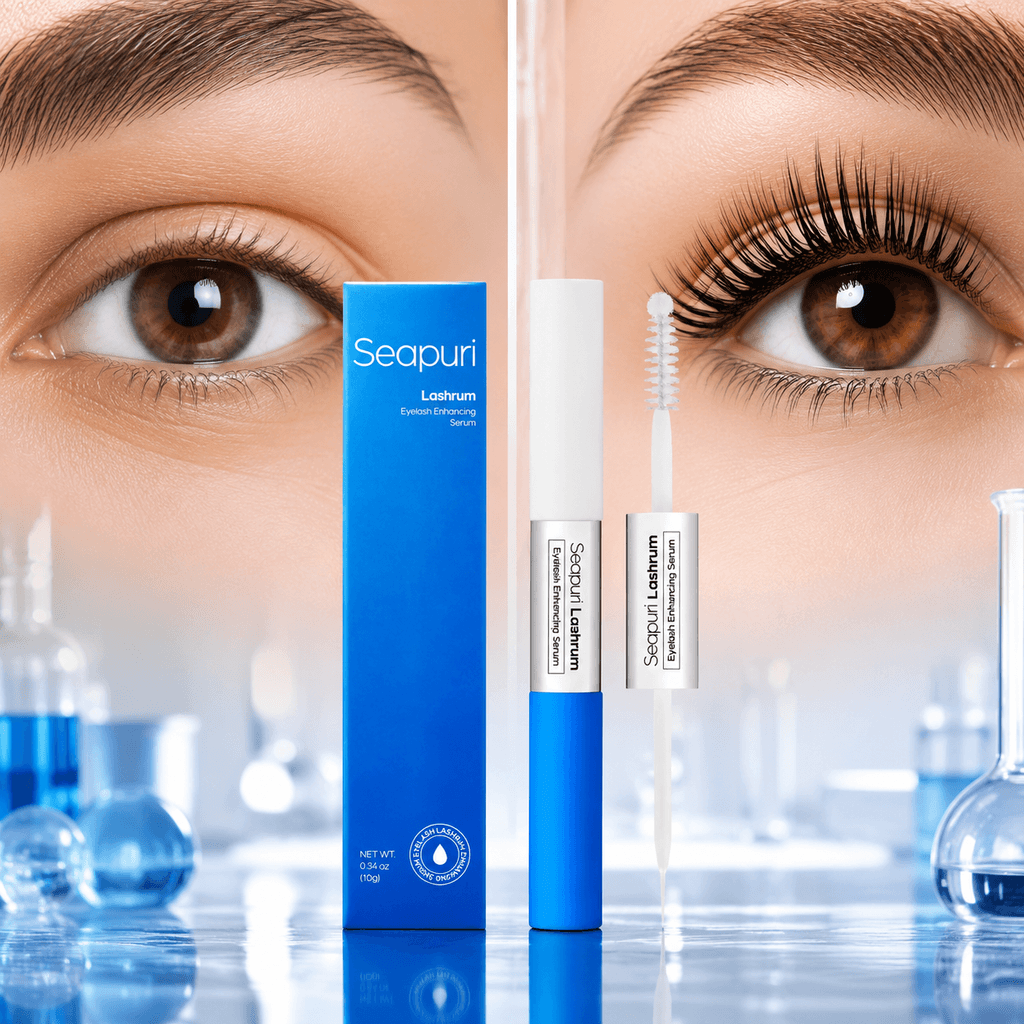 سرم تقویت کننده و پرپشت کننده مژه و ابرو سی پوری مدل Lashrum — تصویر ۴
