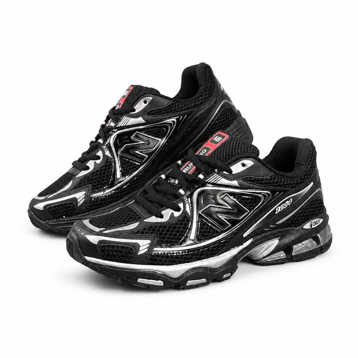 کتونی مردانه مدل نیوبالانس 1064 مشکی طوسی New Balance — تصویر ۳