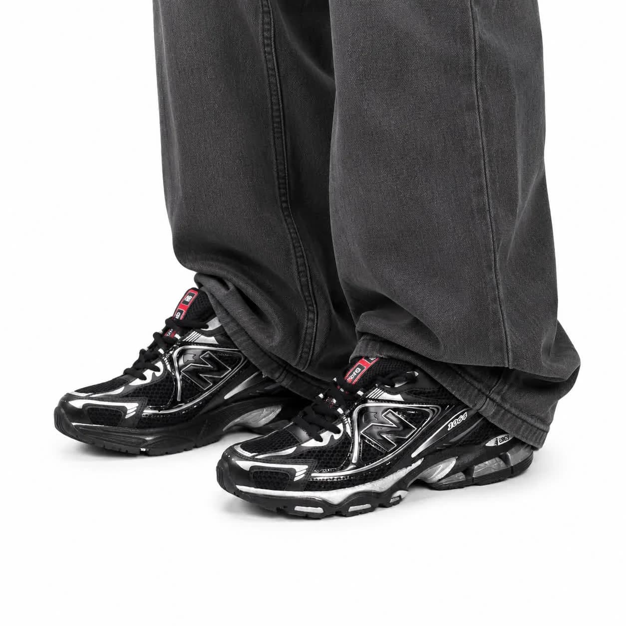 کتونی مردانه مدل نیوبالانس 1064 مشکی طوسی New Balance — تصویر ۲