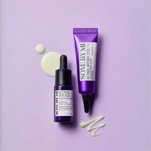كيت سرم جوانساز و كرم دور چشم ضد چروك رتيونول Retinol Intense سام باي مي — تصویر ۳