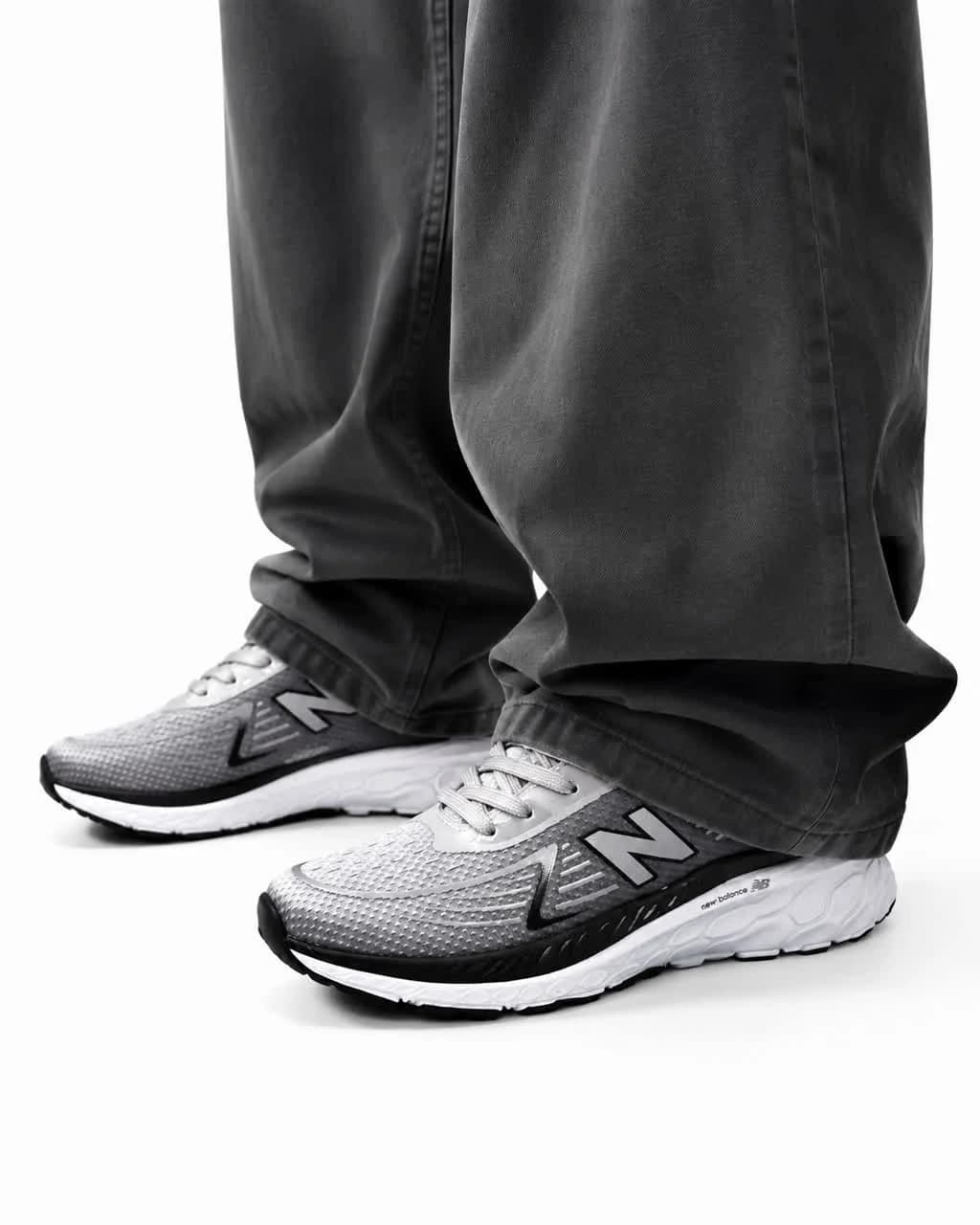 کتونی مردانه مدل نیوبالانس رانینگ طوسی مشکی New Balance — تصویر ۲