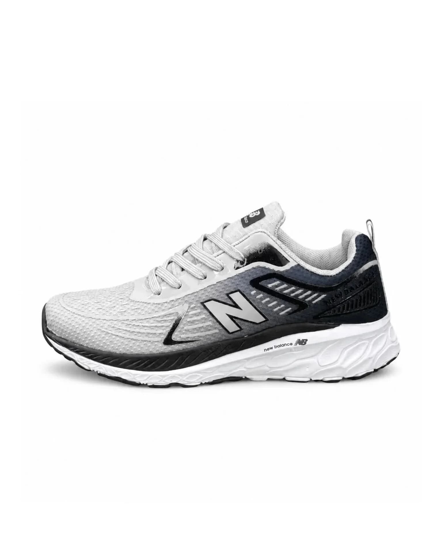 کتونی مردانه مدل نیوبالانس رانینگ طوسی مشکی New Balance