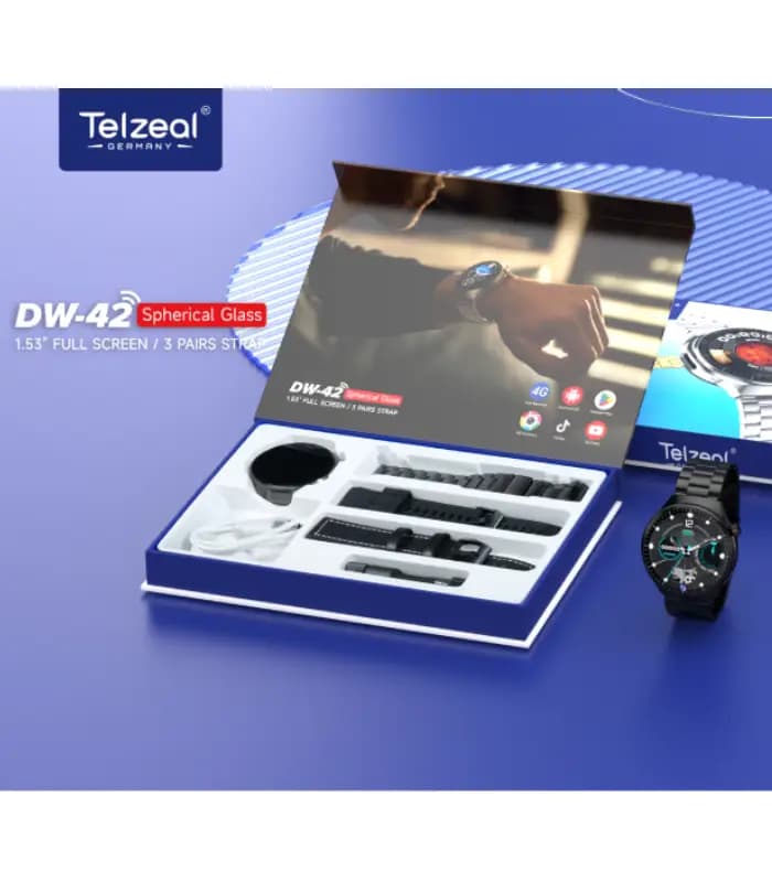 ساعت هوشمند Telzeal DW42 سیمکارت خور و دوربین دار — تصویر ۶