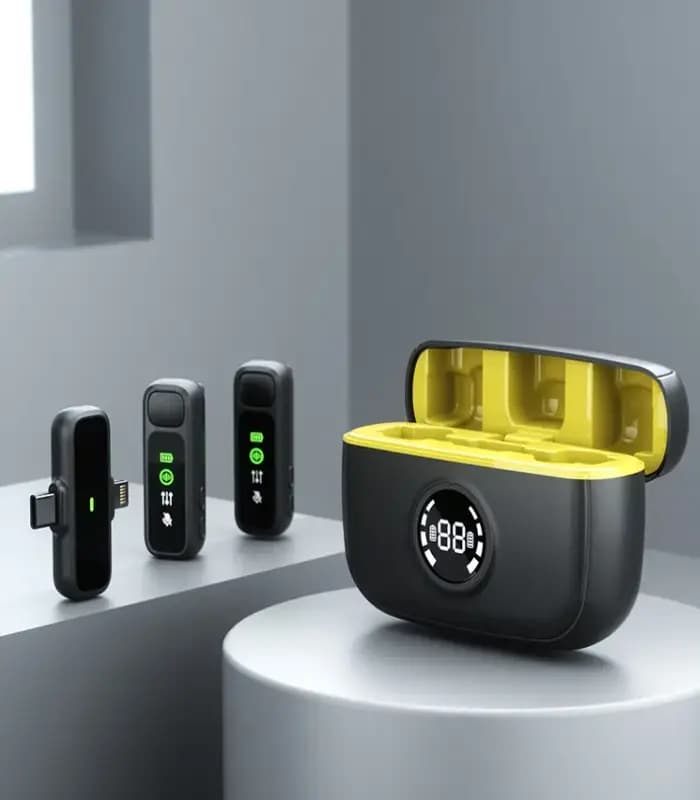 میکروفون بیسیم K30 | دو عدد میکروفون | اصلی و اورجینال — تصویر ۴