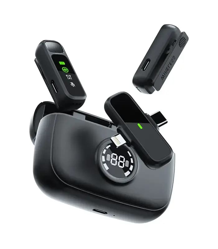 میکروفون بیسیم K30 | دو عدد میکروفون | اصلی و اورجینال — تصویر ۲