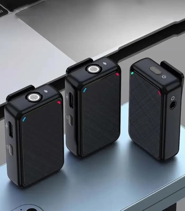 میکروفون بیسیم k66 | تک کاربره | تایپ سی و ایفون — تصویر ۳