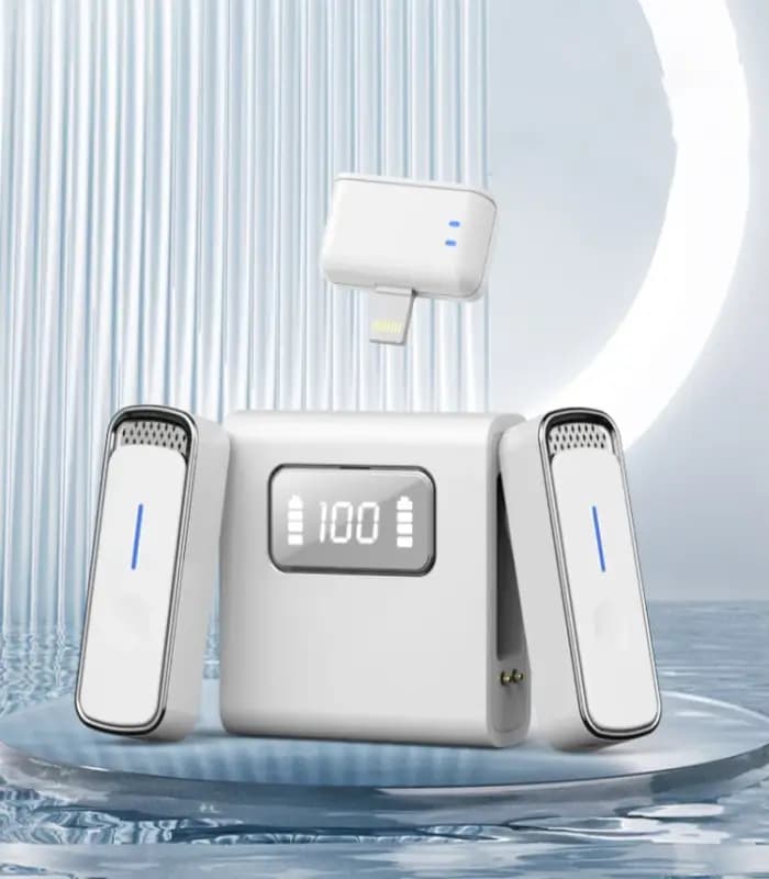 میکروفون بیسیم SX88 | دوکاربره | ایفون و تایپ سی — تصویر ۲