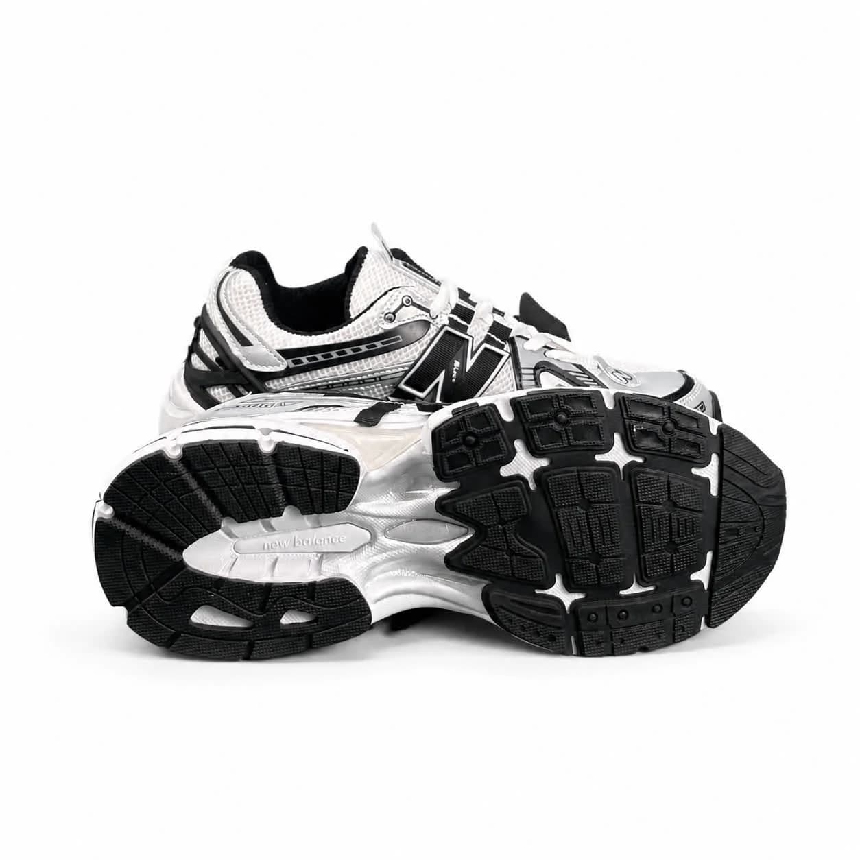 کتونی مردانه نیوبالانس 1906 طوسی مشکی سفید New BALANCE 1906A — تصویر ۴