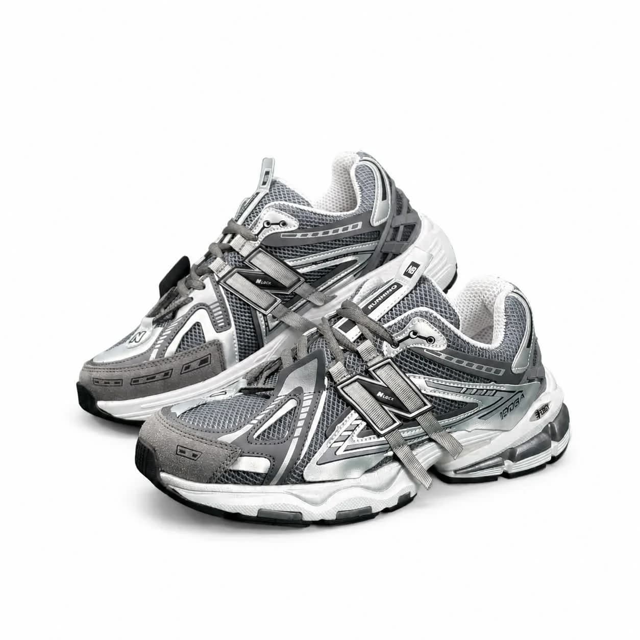 کتونی مردانه نیوبالانس 1906 طوسی سفید New BALANCE 1906A — تصویر ۳