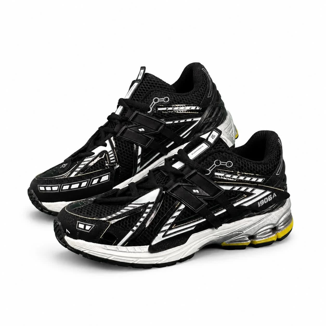 کتونی مردانه نیوبالانس 1906مشکی سفید New BALANCE 1906A — تصویر ۳
