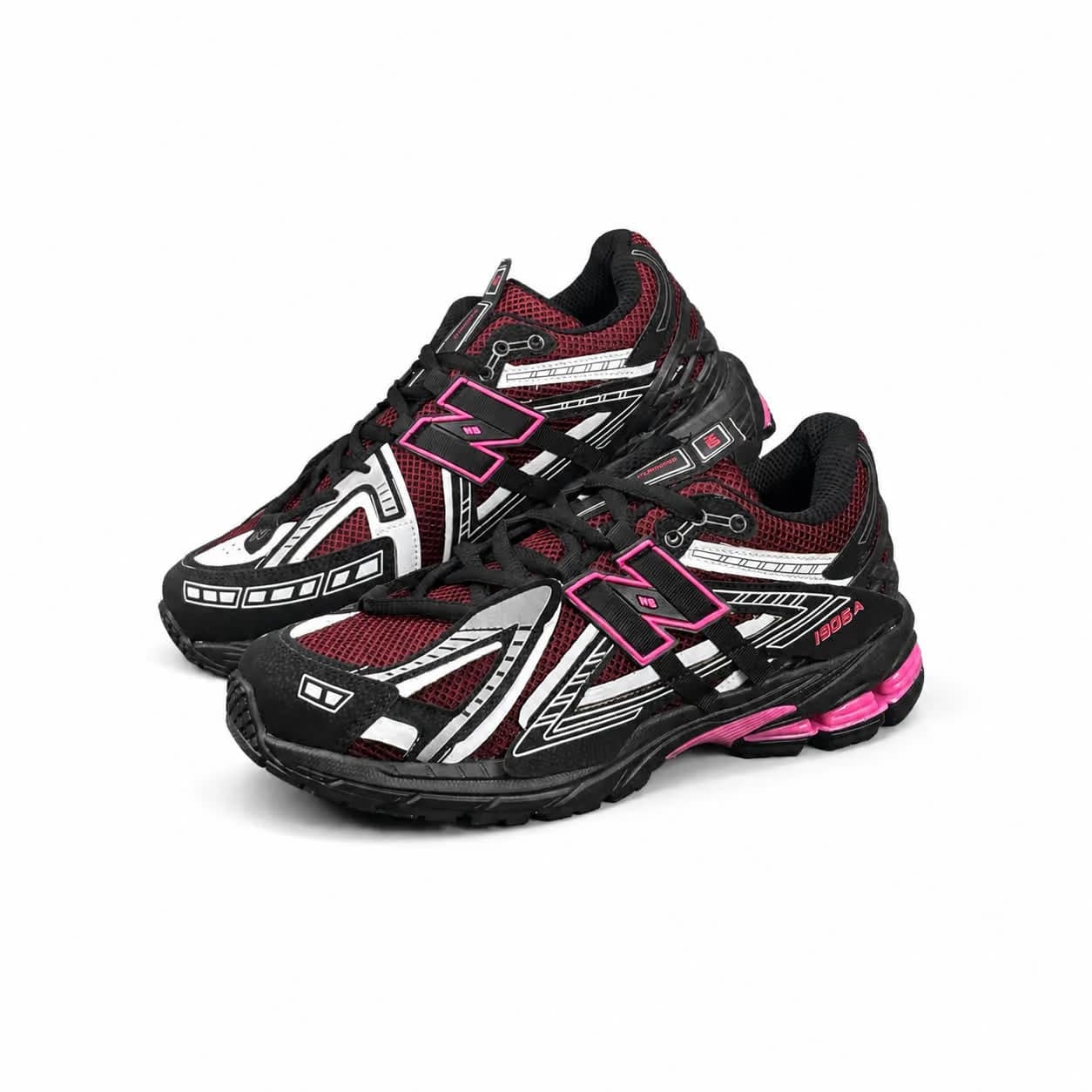 کتونی مردانه نیوبالانس 1906مشکی بنفش New BALANCE 1906A — تصویر ۳