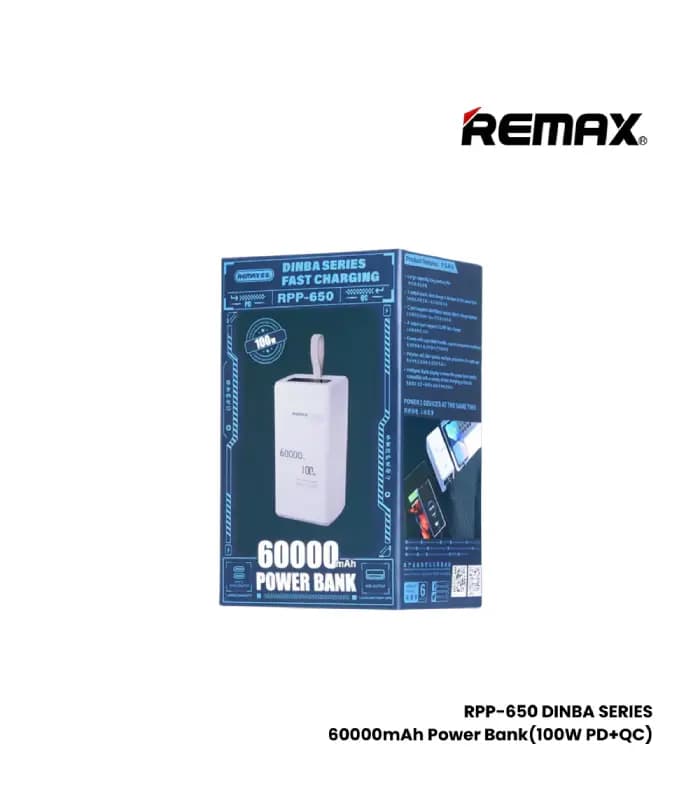 پاوربانک 60000 ریمکس RPP-650 | اصلی و اورجینال