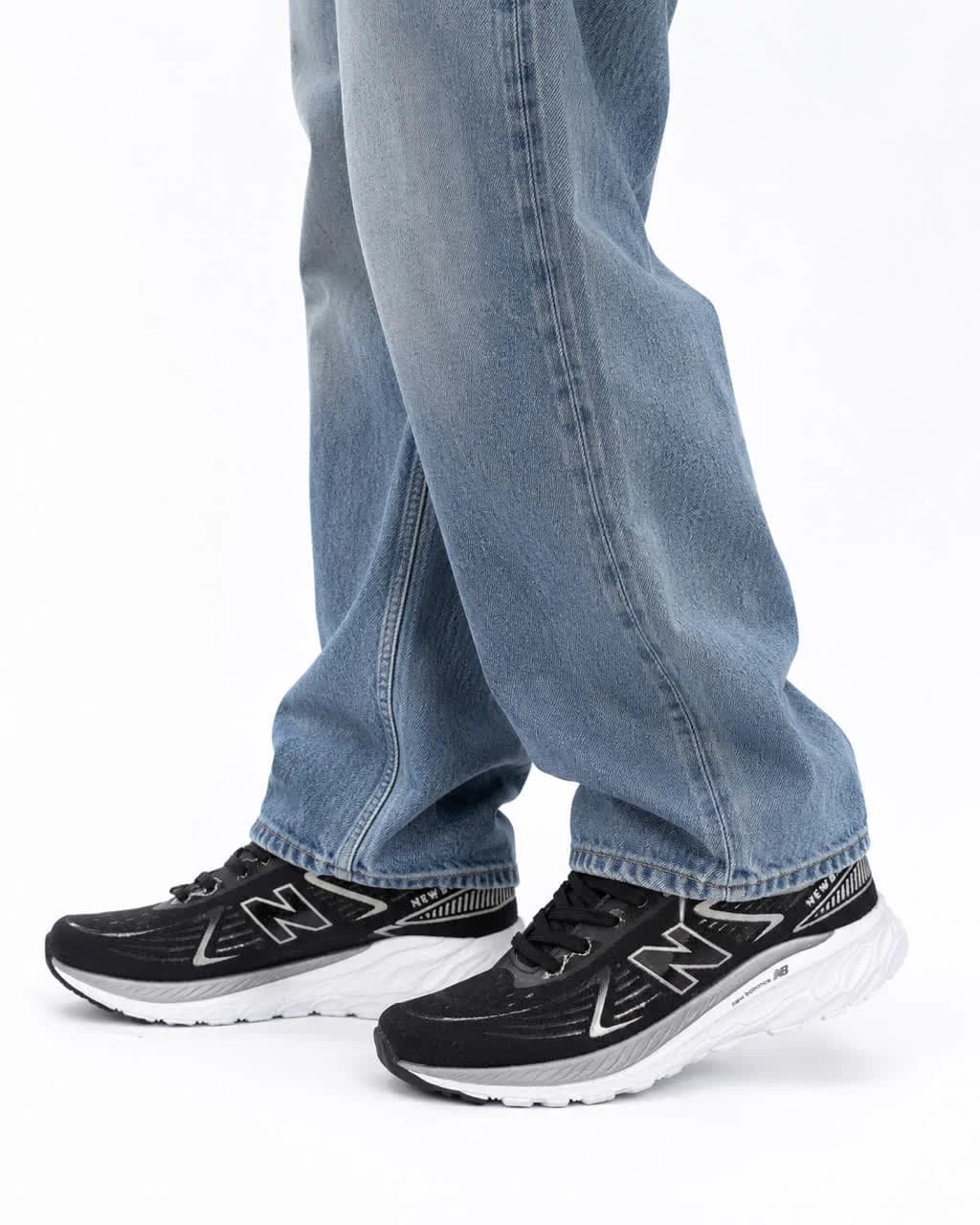 کتونی مردانه مدل نیوبالانس رانینگ مشکی طوسی New Balance — تصویر ۲