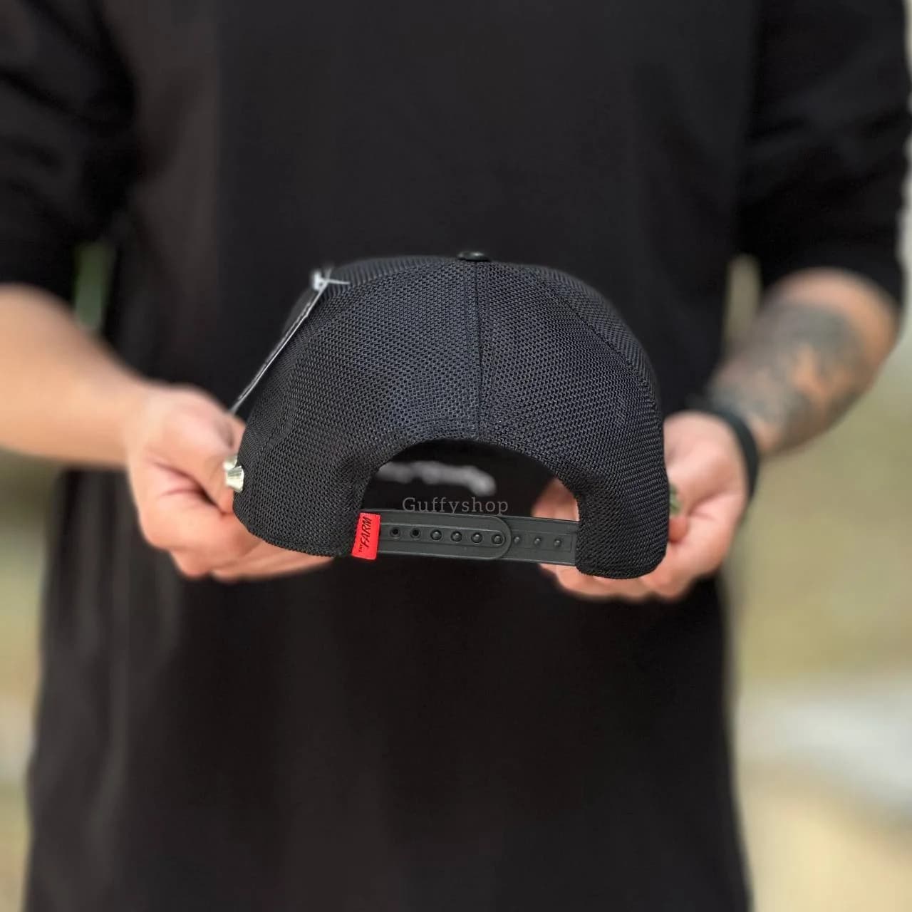 کلاه گورین panther spike چرم — تصویر ۶