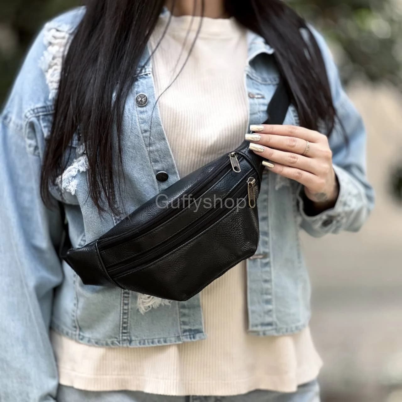 کیف چرم 2زیپ — تصویر ۵