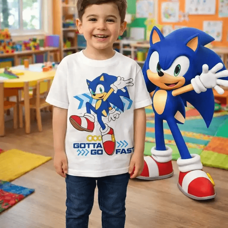تیشرت بچگانه سونیک نخ پنبه برند SONIC