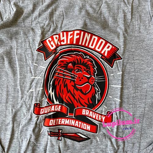 ست بلوز شلوار طوسی قرمز هریپاتر GRYFFINDOR — تصویر ۲