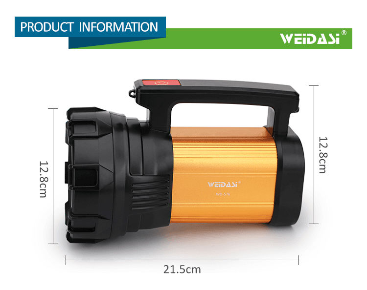 چراغ قوه شارژی ویداسی مدل WD-576 — تصویر ۸